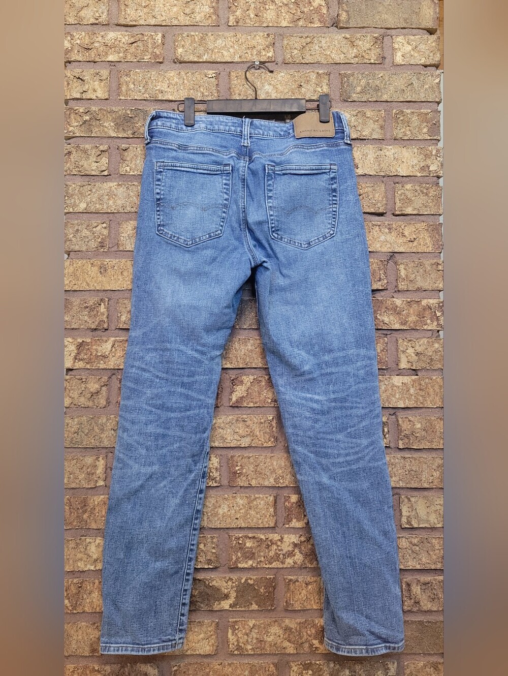 American Eagle Men's Airflex Slim Denim Jeans Size 30 Cotton Stretch - Picture 5 of 12